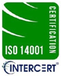 Intercert Certificato di Registrazione ISO 14001<br />Documentazione in .PDF